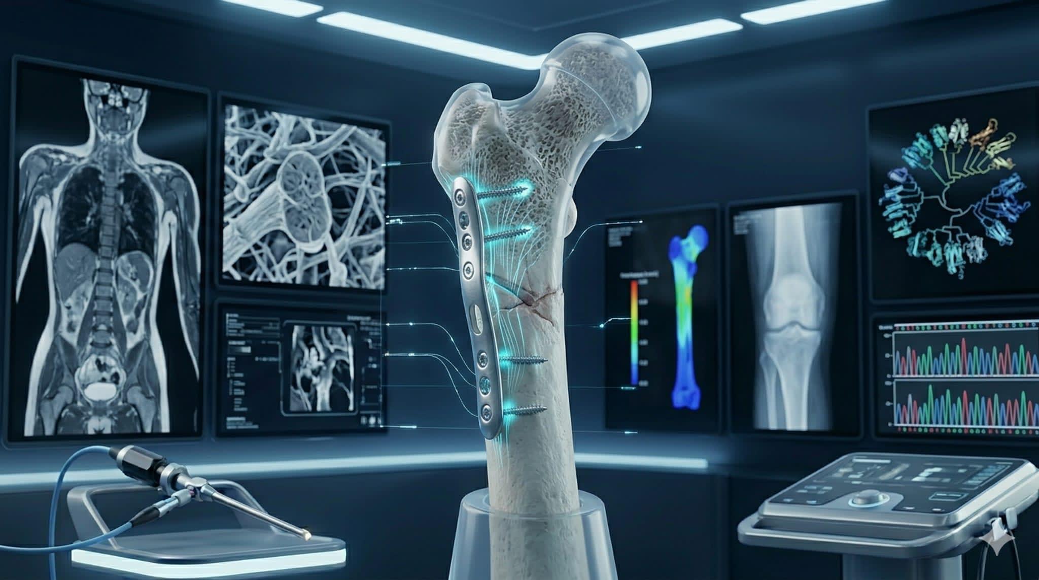 هندسة العظام: الغوص في عمق التفاعل البيولوجي والميكانيكي للصفائح المعدنية في علاج الكسور